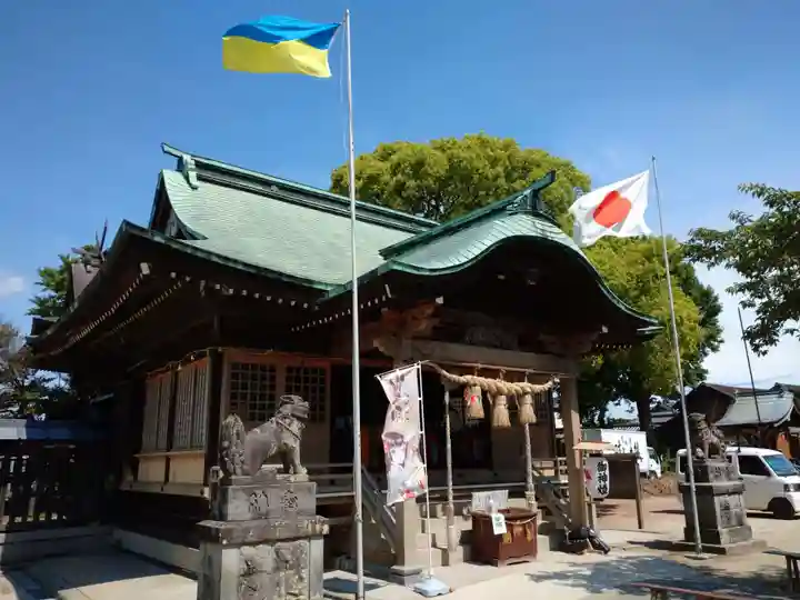四王寺神社の本殿・本堂
