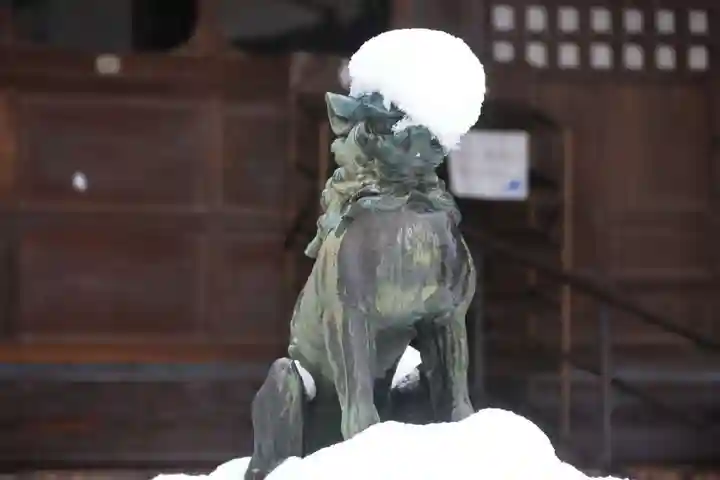 神炊館神社 ⁂奥州須賀川総鎮守⁂の狛犬