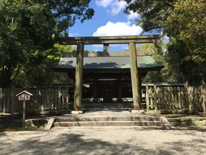 日前神宮・國懸神宮の鳥居