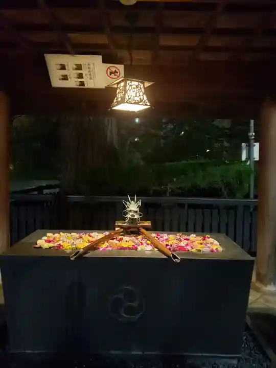 熊野神社の手水舎