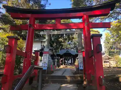 久我山稲荷神社の鳥居