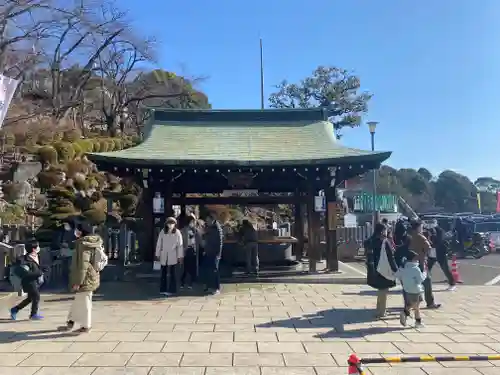 成田山名古屋別院大聖寺(犬山成田山)の手水舎