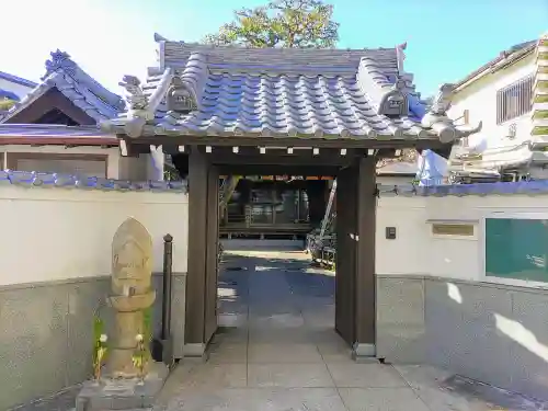 徳住寺の山門・神門