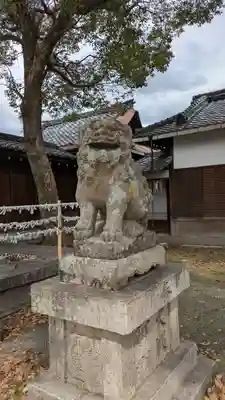 縣神社の狛犬