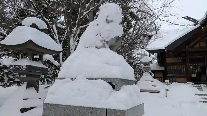 神楽神社の狛犬