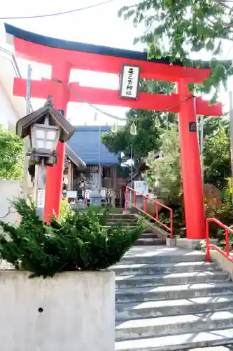 森三吉神社の鳥居