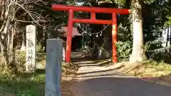 諏訪神社の鳥居