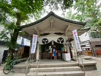 銀杏岡八幡神社の本殿・本堂