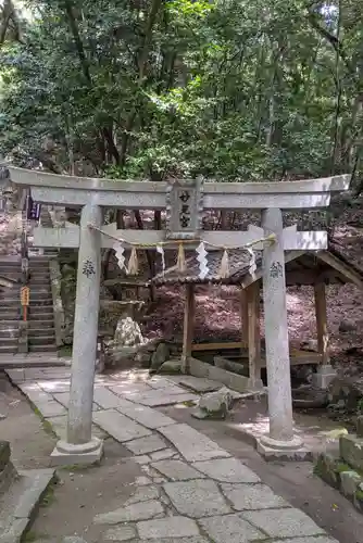 星田妙見宮の鳥居