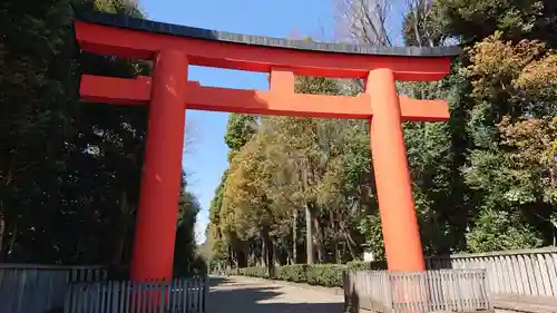 井草八幡宮の鳥居