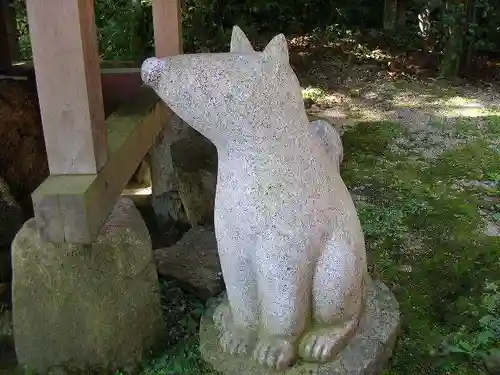 山口大神宮の狛犬