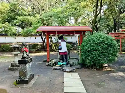 玖島稲荷神社の手水舎