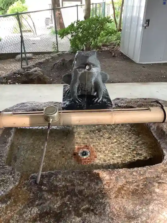 両社宮神社(宮町)の手水舎