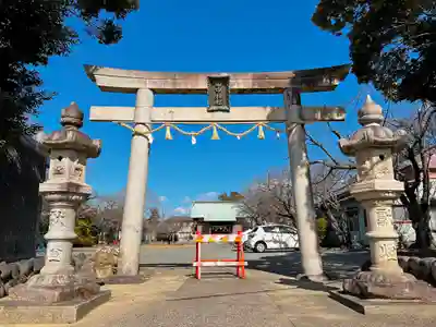 田中神社の鳥居