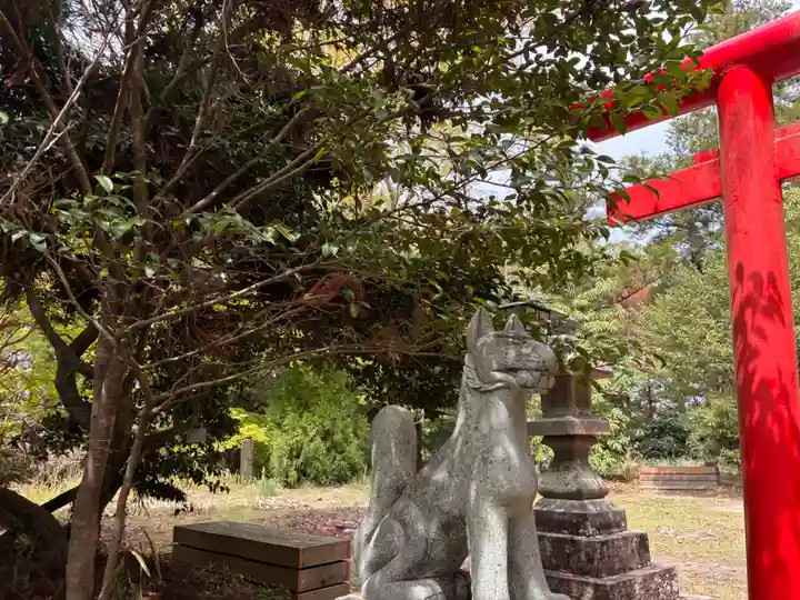 丸山稲荷神社奥社の狛犬