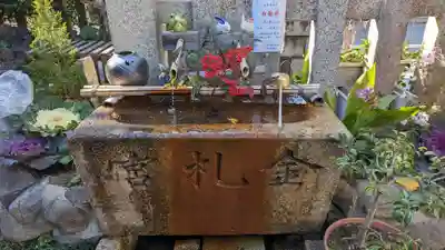 金札宮の手水舎
