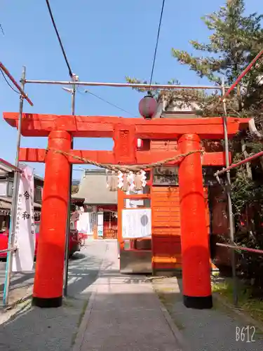 大牟田神社の鳥居