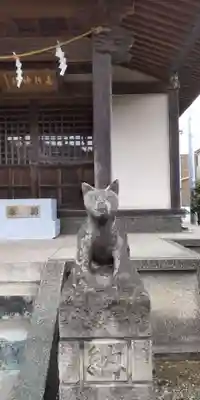 善行神社の狛犬