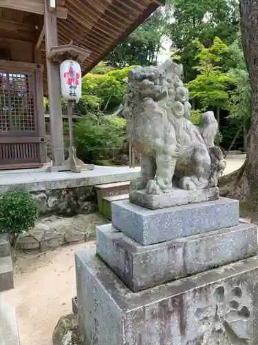 宝満宮竈門神社の狛犬