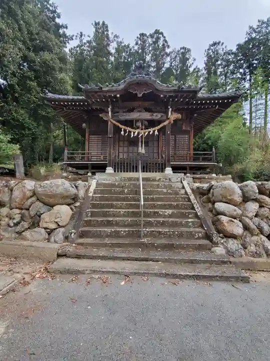 上蒔田椋神社の本殿・本堂