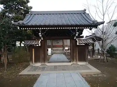 祐天寺の山門・神門