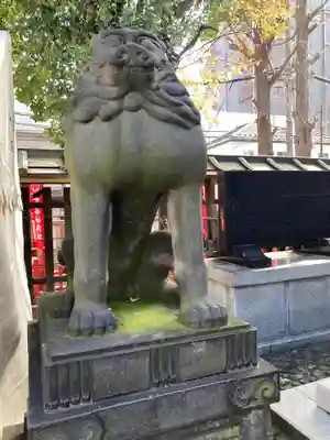 下谷神社の狛犬