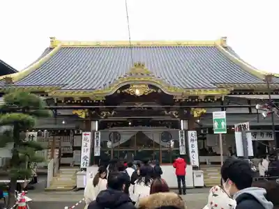 朝日森天満宮の本殿・本堂