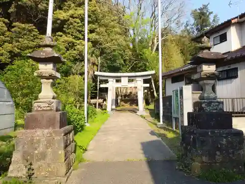 熊野神社の鳥居