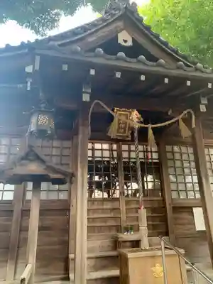 物部神社の本殿・本堂