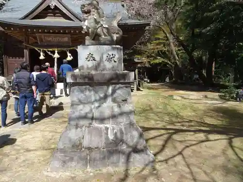 磯部稲村神社の狛犬