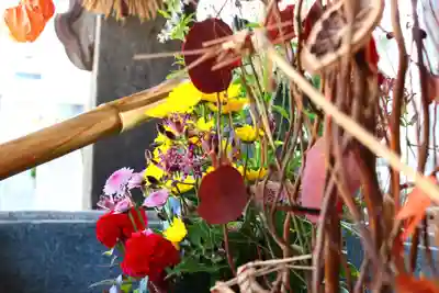 三津厳島神社の手水舎