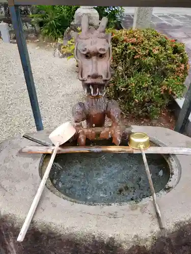 長福寺の手水舎