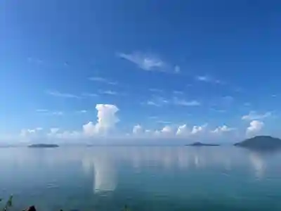 筏八幡宮の景色