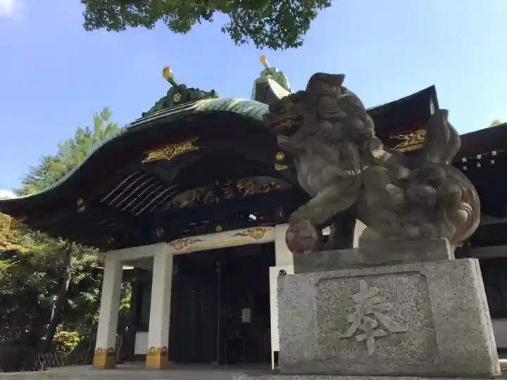 王子神社の狛犬