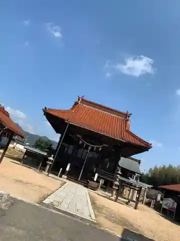 清末八幡宮の本殿・本堂
