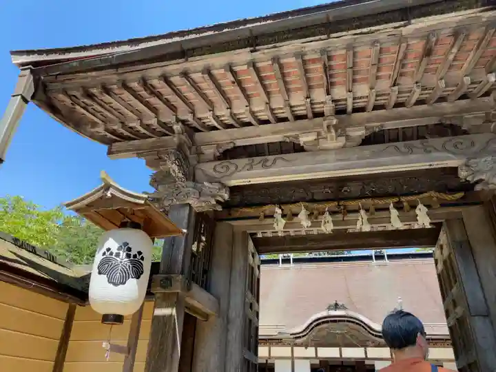 高野山金剛峯寺の山門・神門