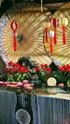 法輪寺の手水舎