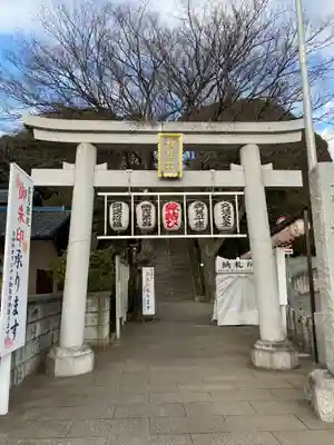 検見川神社の鳥居