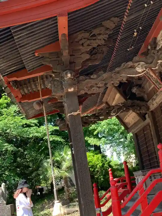 簗瀬 稲荷神社の芸術