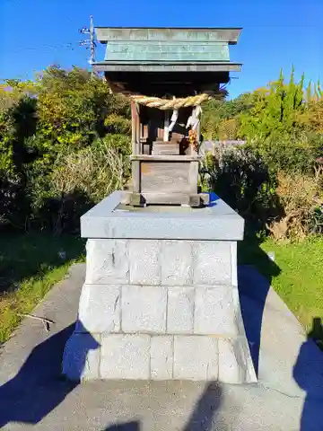 市瀬明神社の本殿・本堂