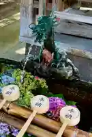 藤森神社の手水舎