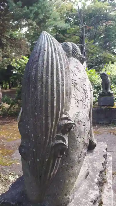 新十津川神社の狛犬
