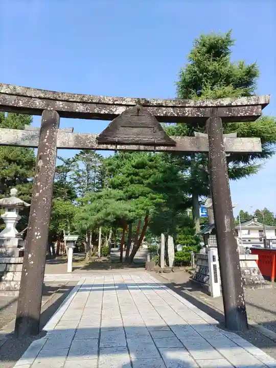 竹駒神社の鳥居