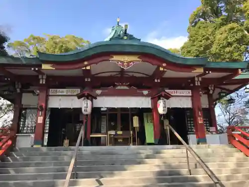 多摩川浅間神社の本殿・本堂