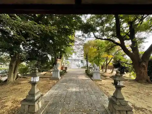 三栖神社の鳥居