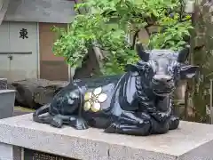 新井天神北野神社の狛犬