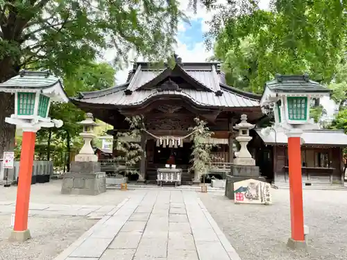 田無神社の本殿・本堂