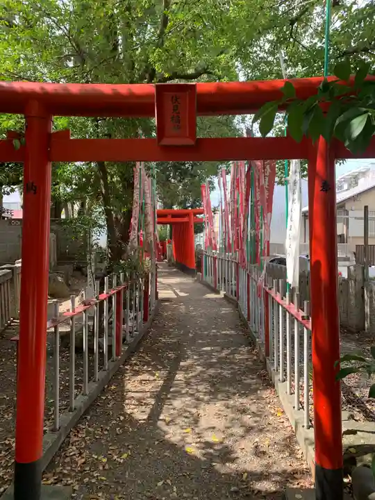 神明社(藤成神明社)の鳥居