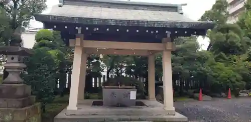 青砥神社の手水舎