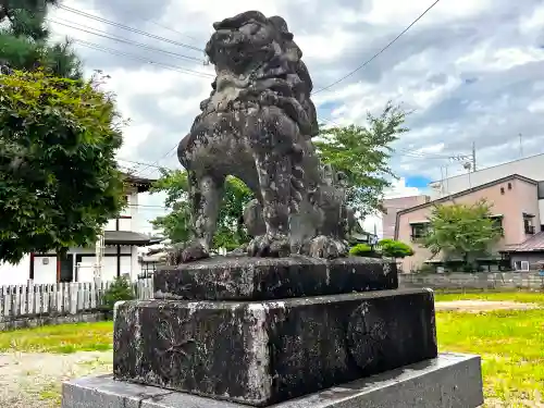 飛騨総社の狛犬